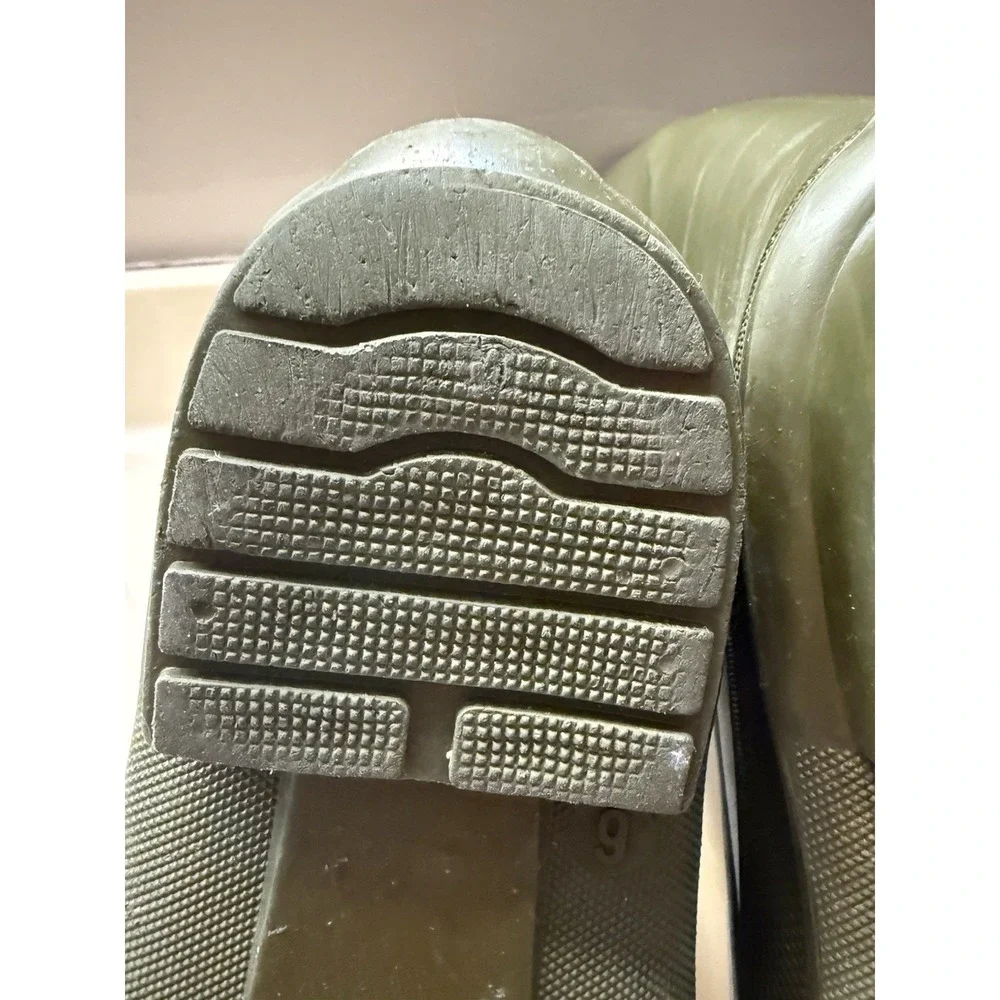 Lacrosse Green Rubber Rain Removable Insulated Gardening Boots Women's Size 6